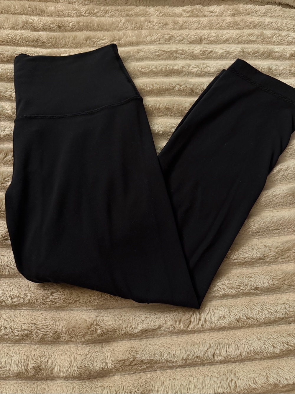 High-Waist lululemon Black Leggings size 8